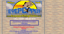 Desktop Screenshot of eyepopperfishingcharters.com
